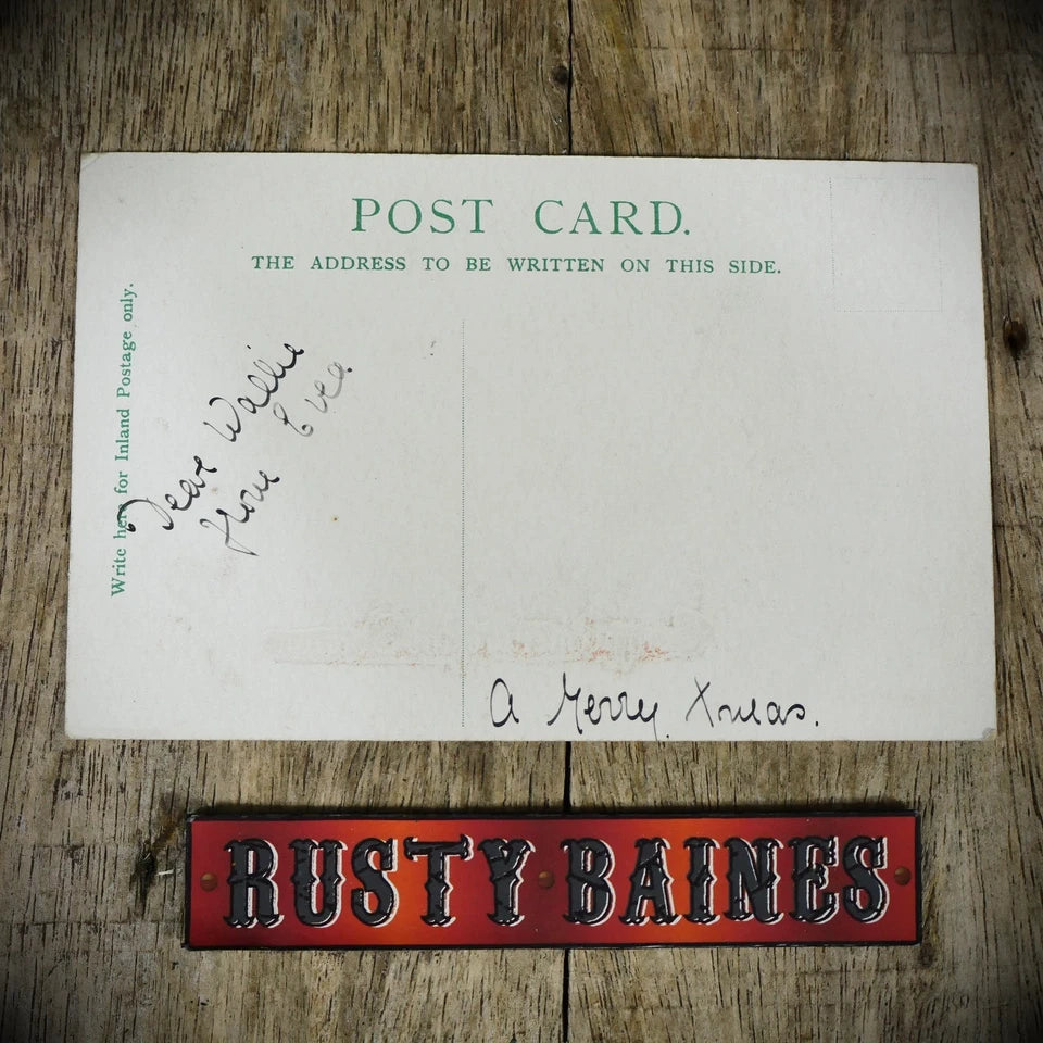Postcard, Valentine, Twelfth Night, Ice Skating Accident, Christmas