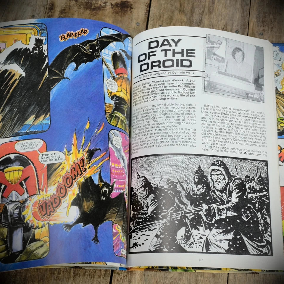 Judge Dredd Annual 1989, Fleetway Comic Hardcover