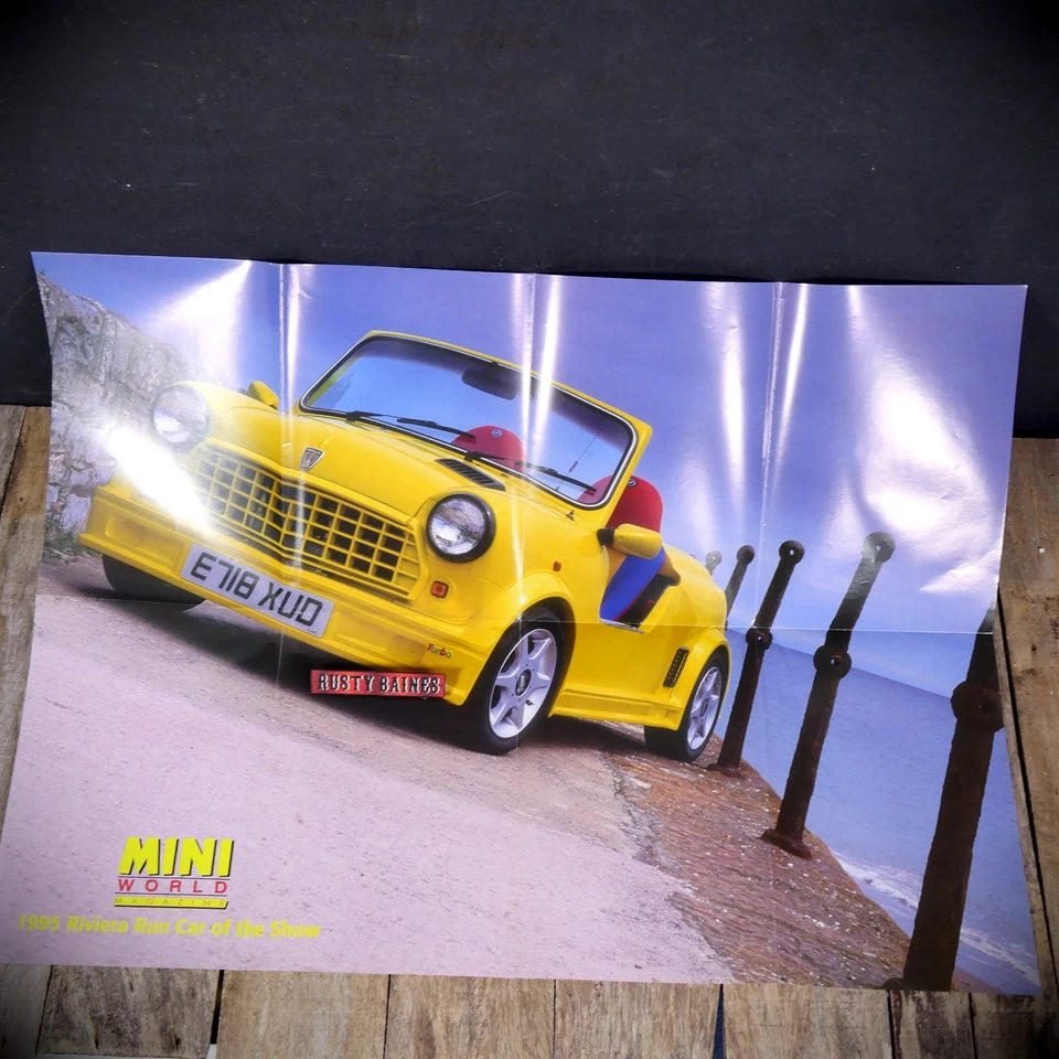 Miniworld Magazine Poster 1995 Riviera Run Car of the Show Classic Custom Cabrio
