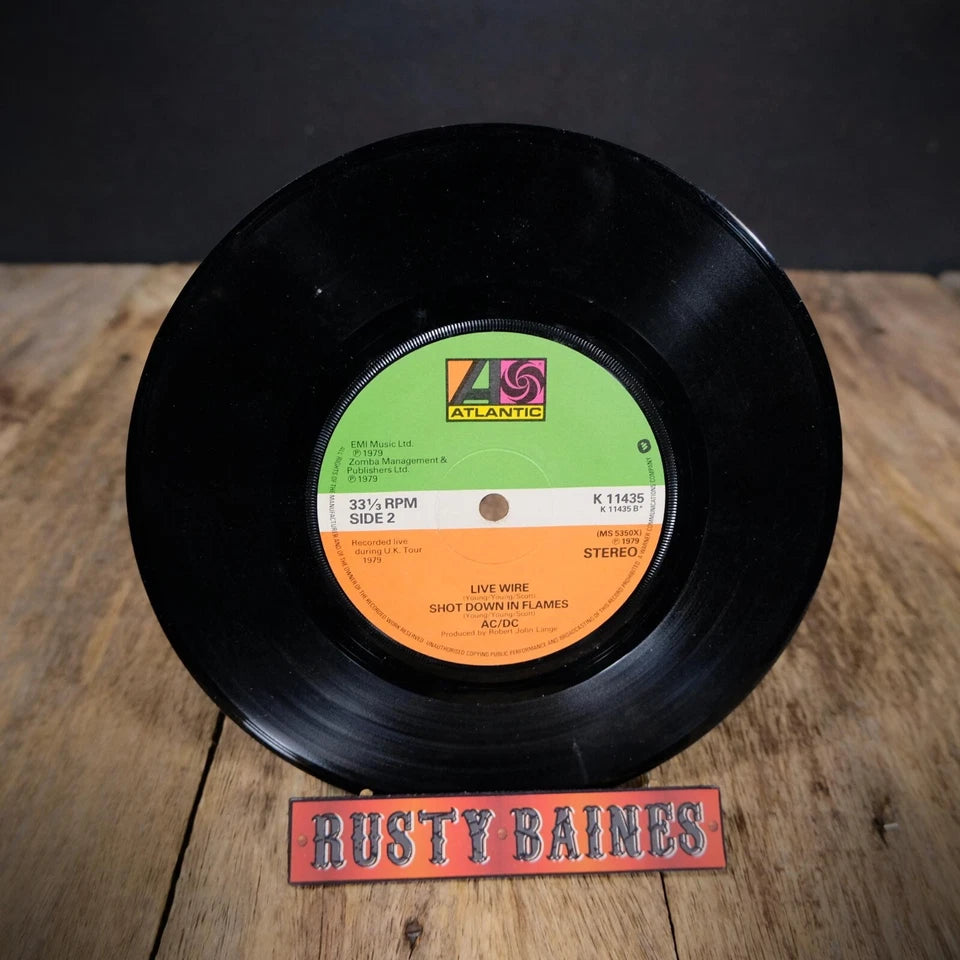 Record 7" Single, AC/DC, Whole Lotta Rosie / Touch Too Much