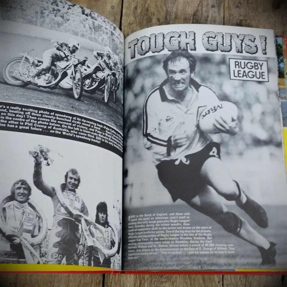 Tiger Book of Sport Annual 1978, RAC Rally, Football, Drag Racing, Tennis Etc.