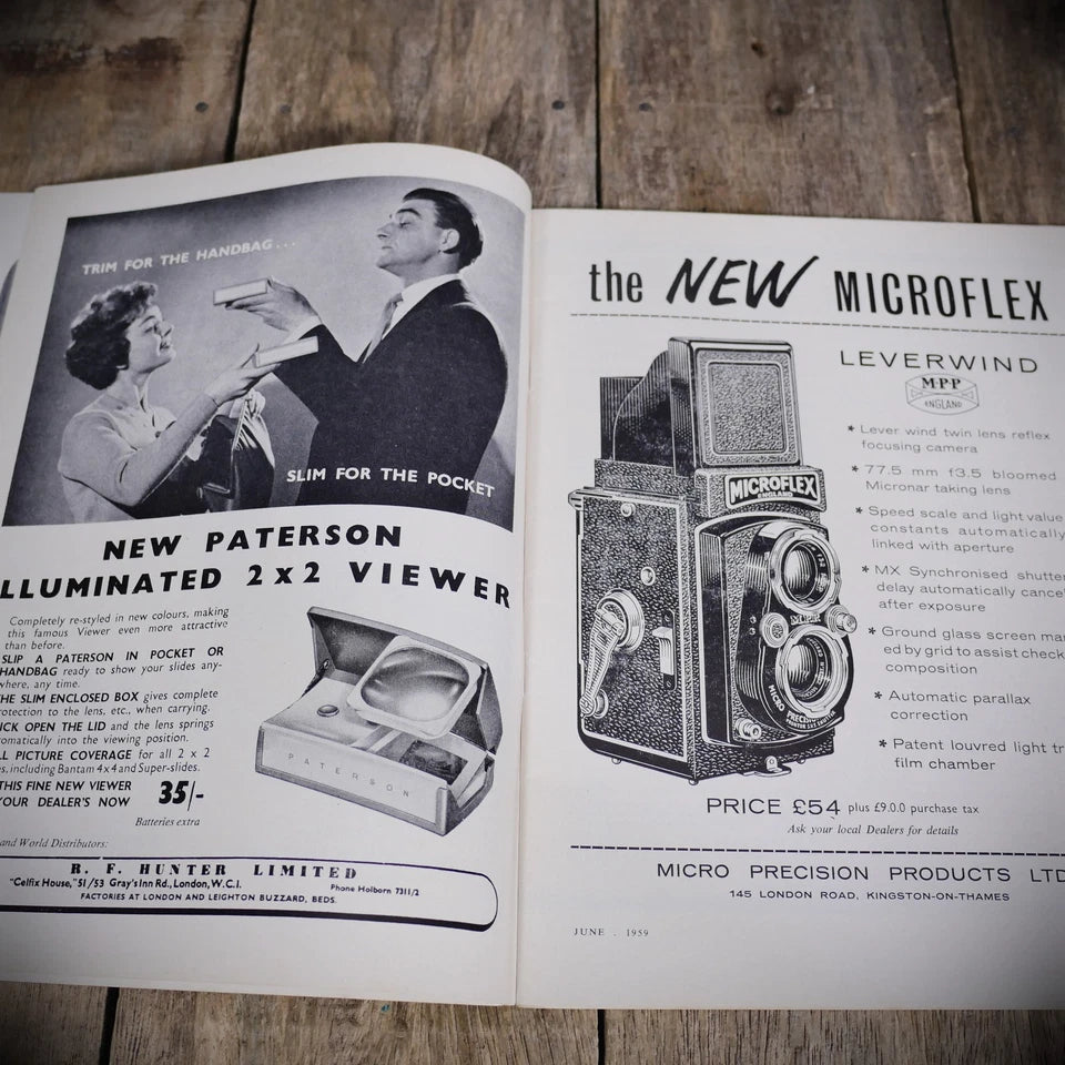 Vintage Good Photography Magazine June 1959