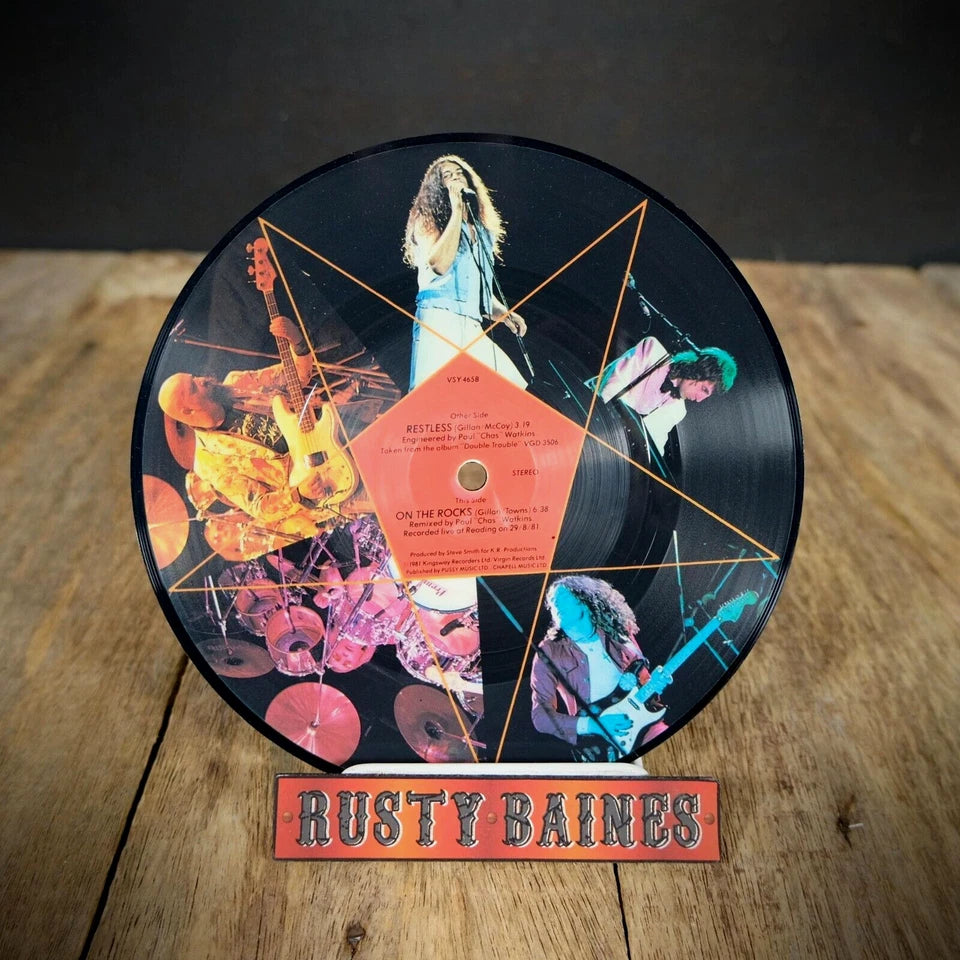 Record 7" Picture Disc Single, Gillian, Restless