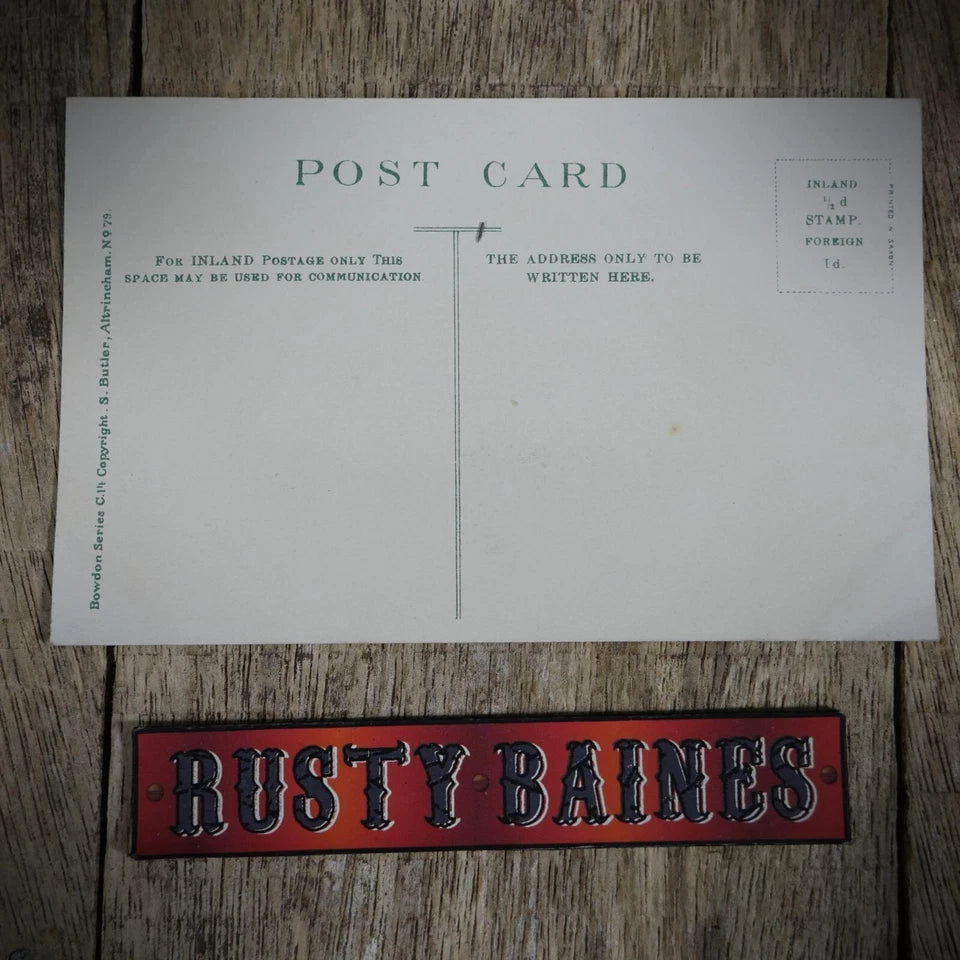 Postcard, Knutsford, King Street, Printed, Angel Hotel