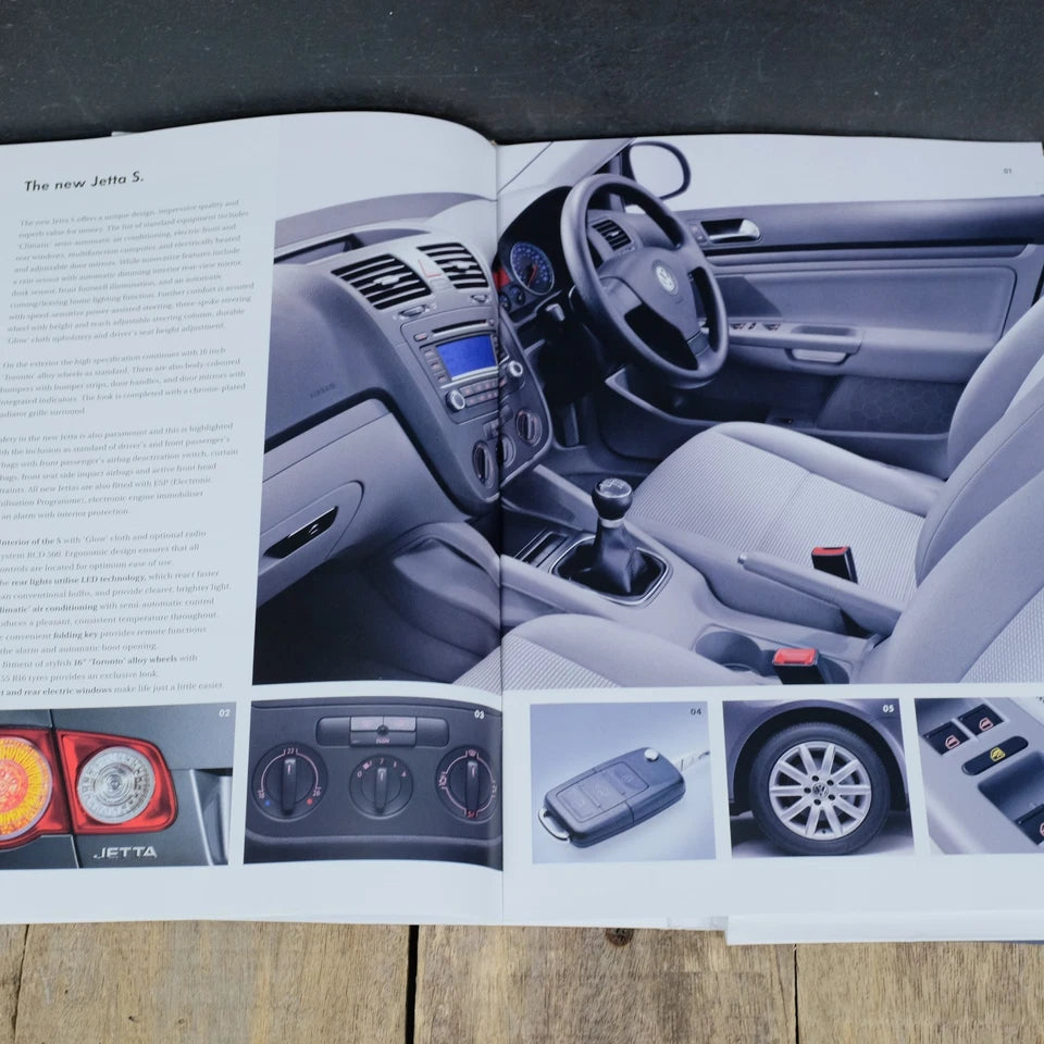 Original Car Brochure Pack, 2005 Volkswagen Jetta S/SE/Sport Petrol/Diesel