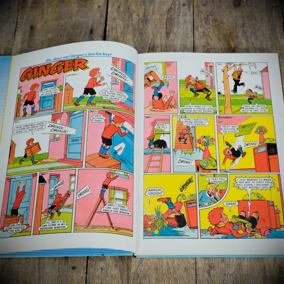 The Beezer Book Annual 1988, Vintage British DC Thomson Comic Hardcover