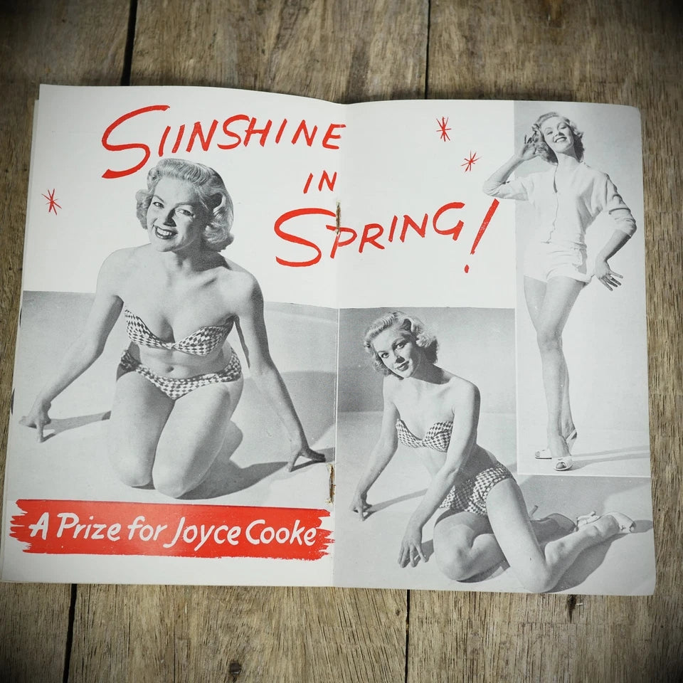 Carnival July 1955 Pocket Pin-Up Glamour Photography Magazine, Stockings