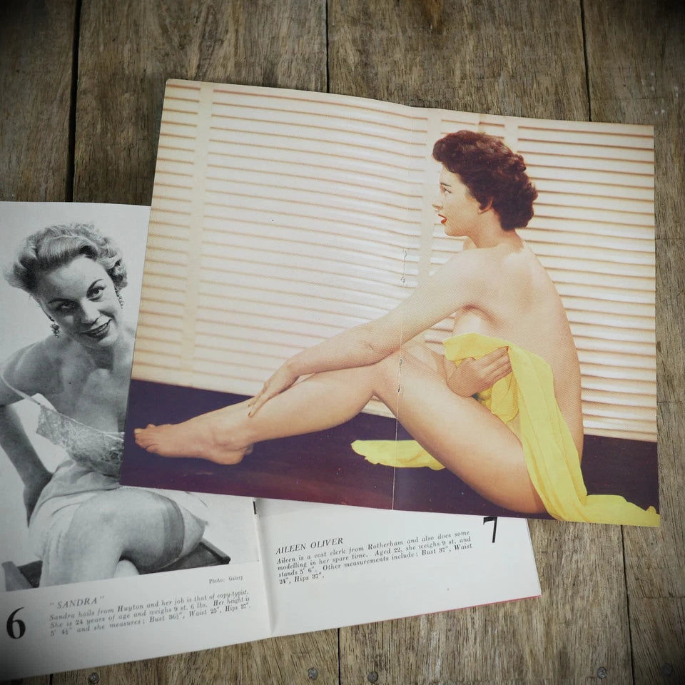 Carnival October 1956 Pocket Pin-Up Glamour Photography Magazine, Lingerie