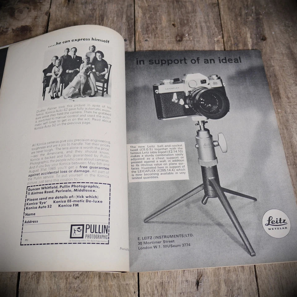 Vintage Practical Photography Magazine August 1964
