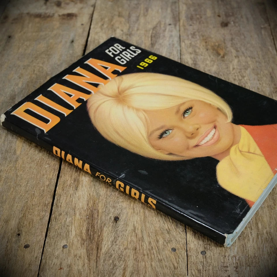 Diana for Girls Annual 1966, Hardcover, Fashion, Jane Model Miss, Ponies, Ballet
