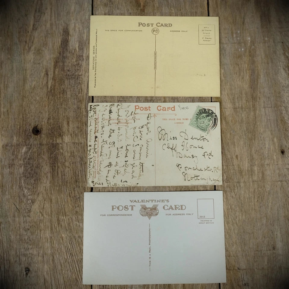 Postcard Bundle, Sheffield University & Edgar Allen Library
