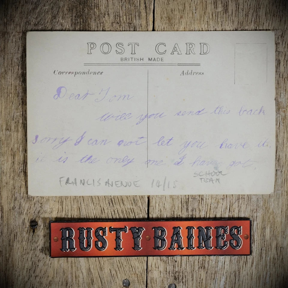 Postcard, Francis Avenue School Football Team 1915, Real Photo