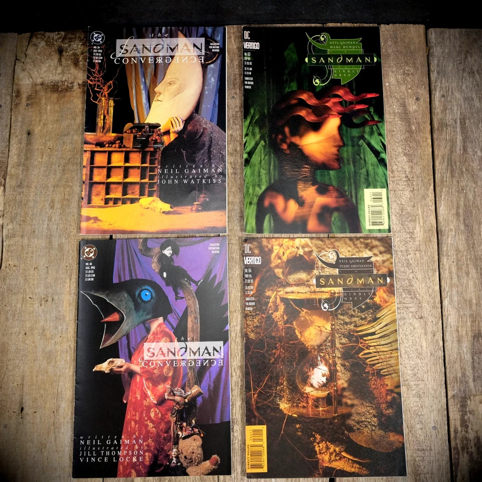 Comic Bundle, DC Sandman Kindly Ones #63/64 & Covergence #39/40