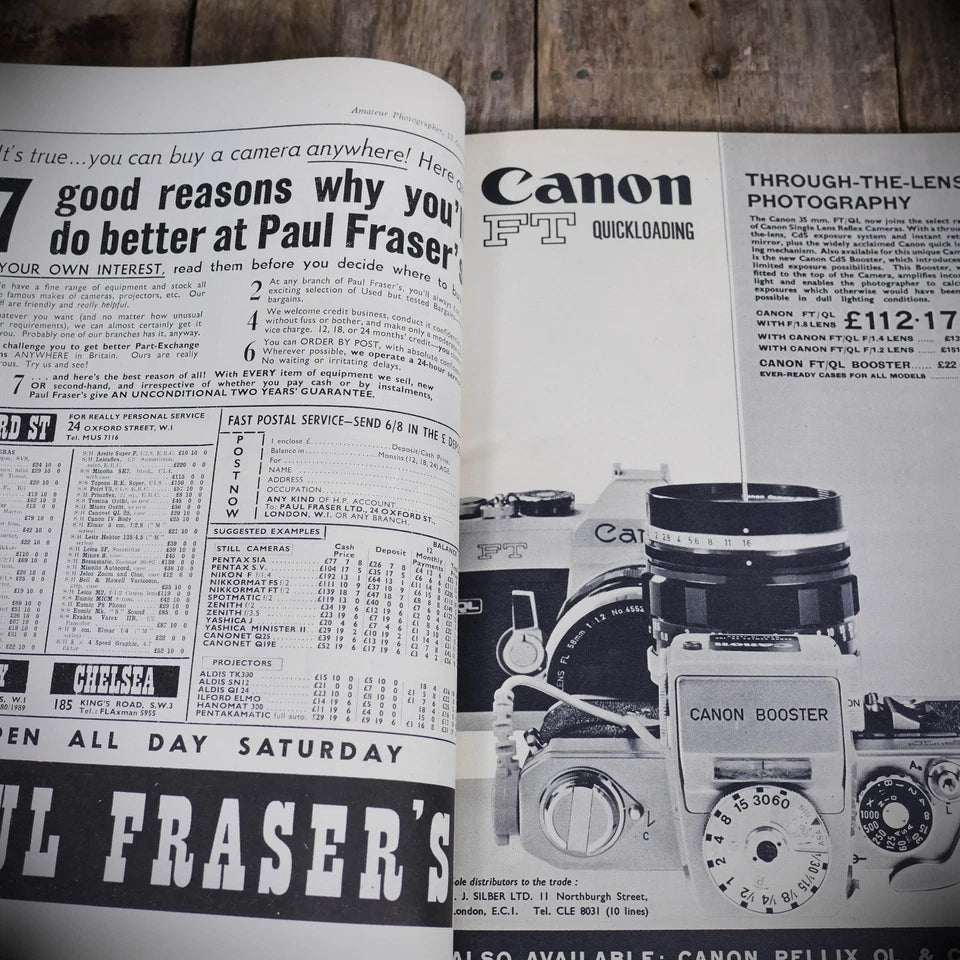 Vintage Amateur Photographer Magazine 12 October 1966