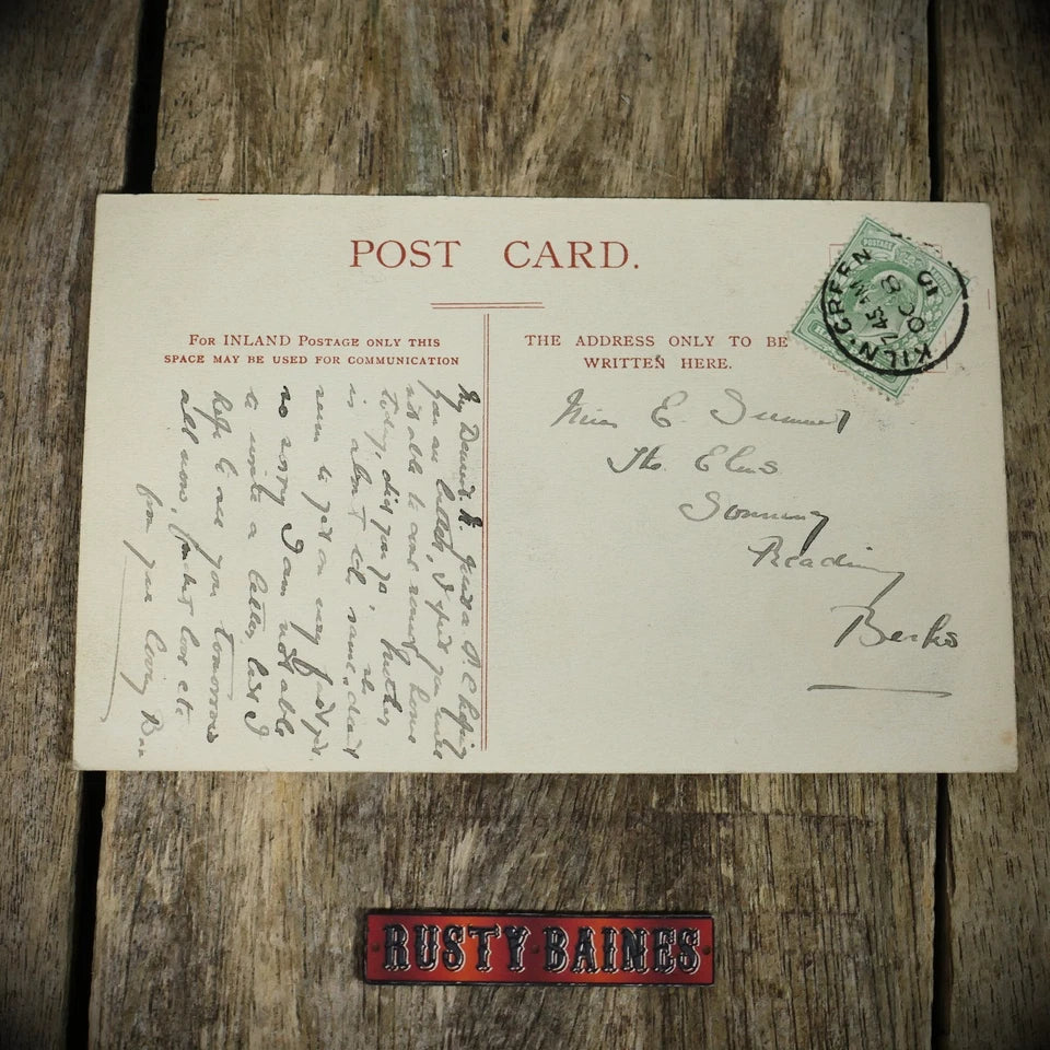 Postcard, Twyford, Wargrave Road, 1910 C E Sheppard, Printed
