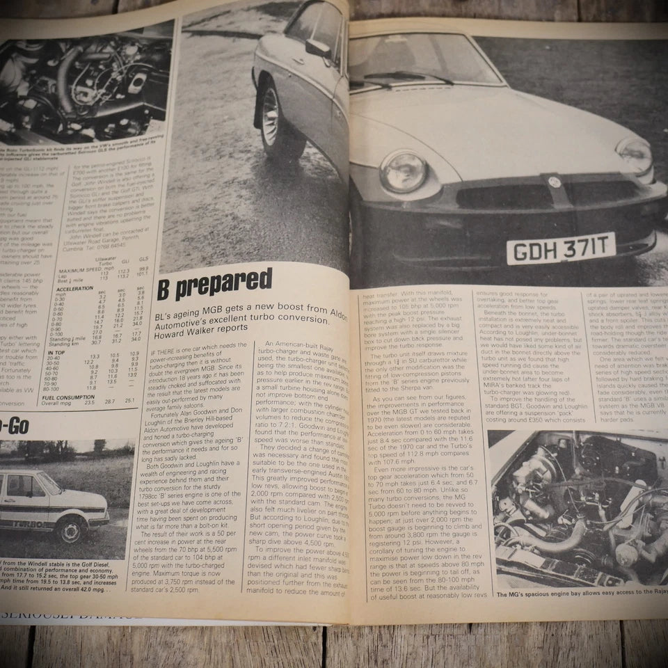 Vintage Motor Magazine 8th March 1980, Audi Quattro, Mk1 Fiesta 1.3