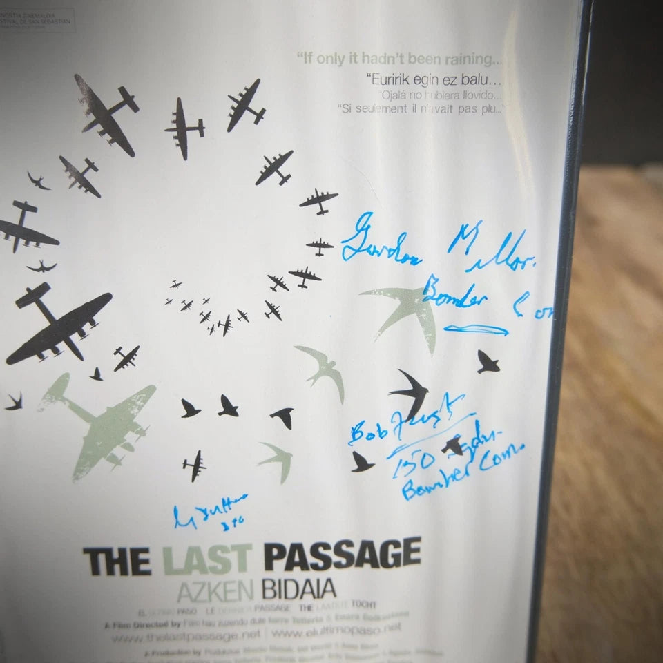DVD, The Last Passage, Comet Line, WW2 Veteran Signed, Documentary