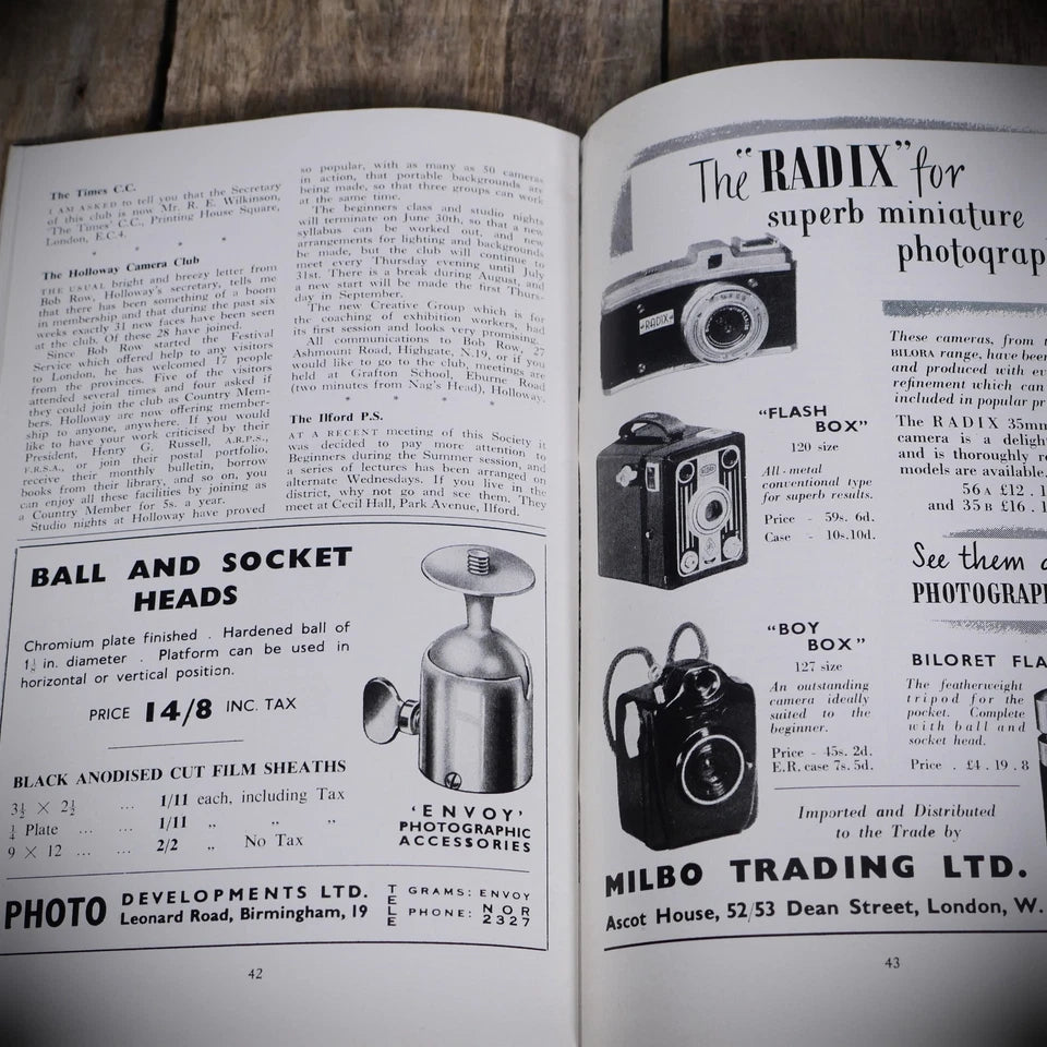 Vintage Good Photography Magazine July 1951, Pocket Size, The Nude