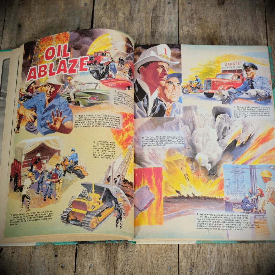 Action Annual 1983, Vintage British Fleetway Comic Hardcover