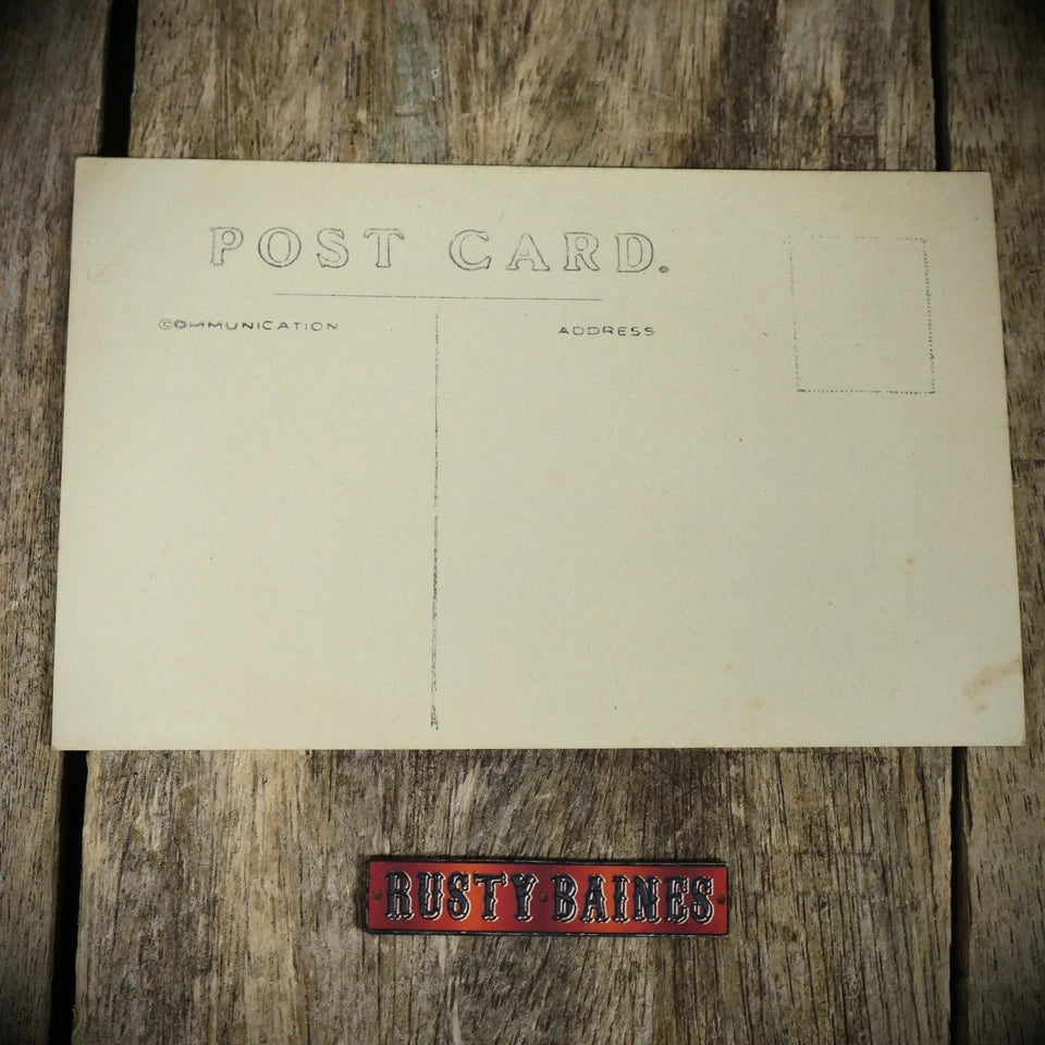 Postcard, Sherwood Foresters War Memorial, Crich, Real Photo