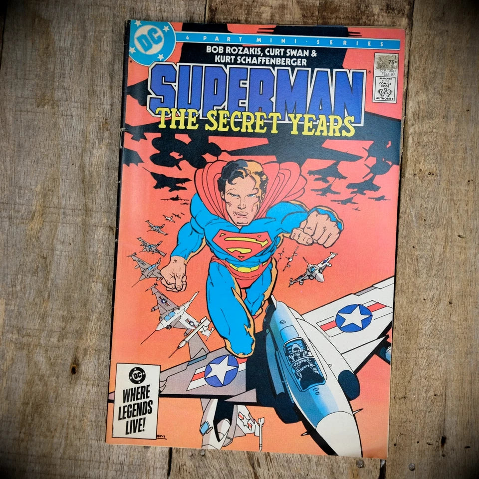 Comic Bundle, DC Superman The Secret Years #1-2-3