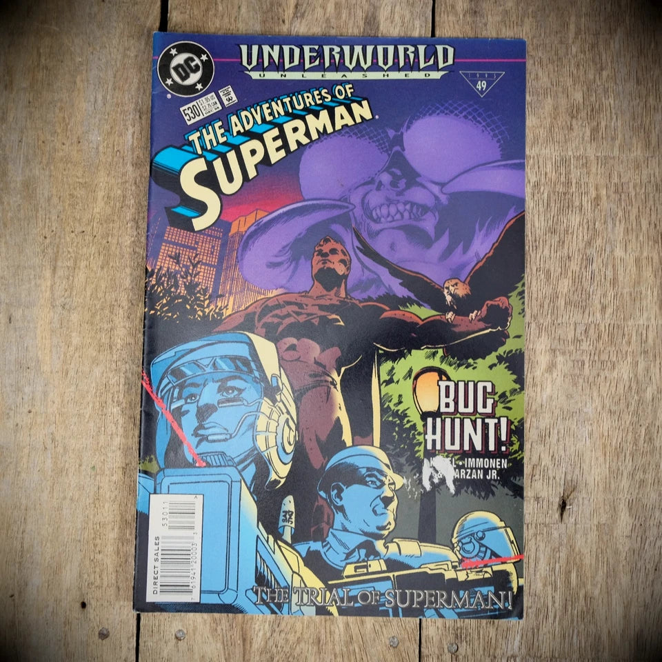 Comic Bundle, DC The Adventures of Superman #517-519-530-535-558-563-564