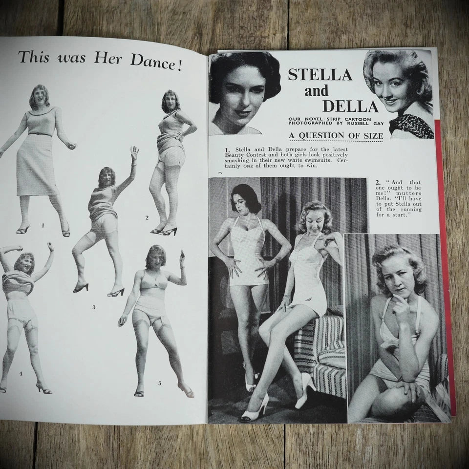 Carnival October 1956 Pocket Pin-Up Glamour Photography Magazine, Lingerie