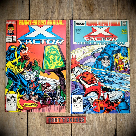 Comic Bundle, Marvel, X Factor Annual #2 1987 - #3 1988