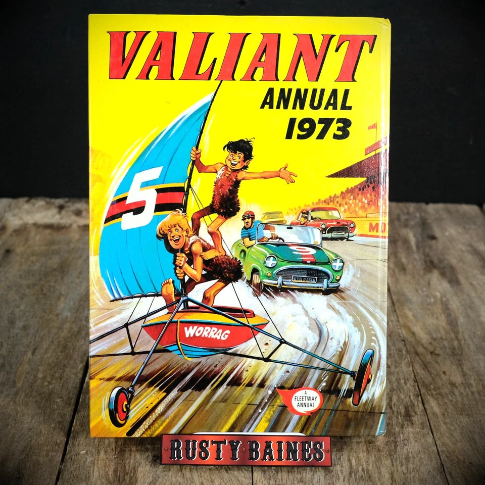 Valiant Annual 1973, Vintage British Fleetway Comic Hardcover