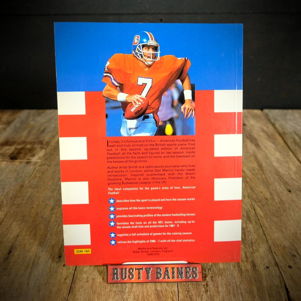 American Football, Tactics, Teams, Players, Andy Smith, 1987 Softcover