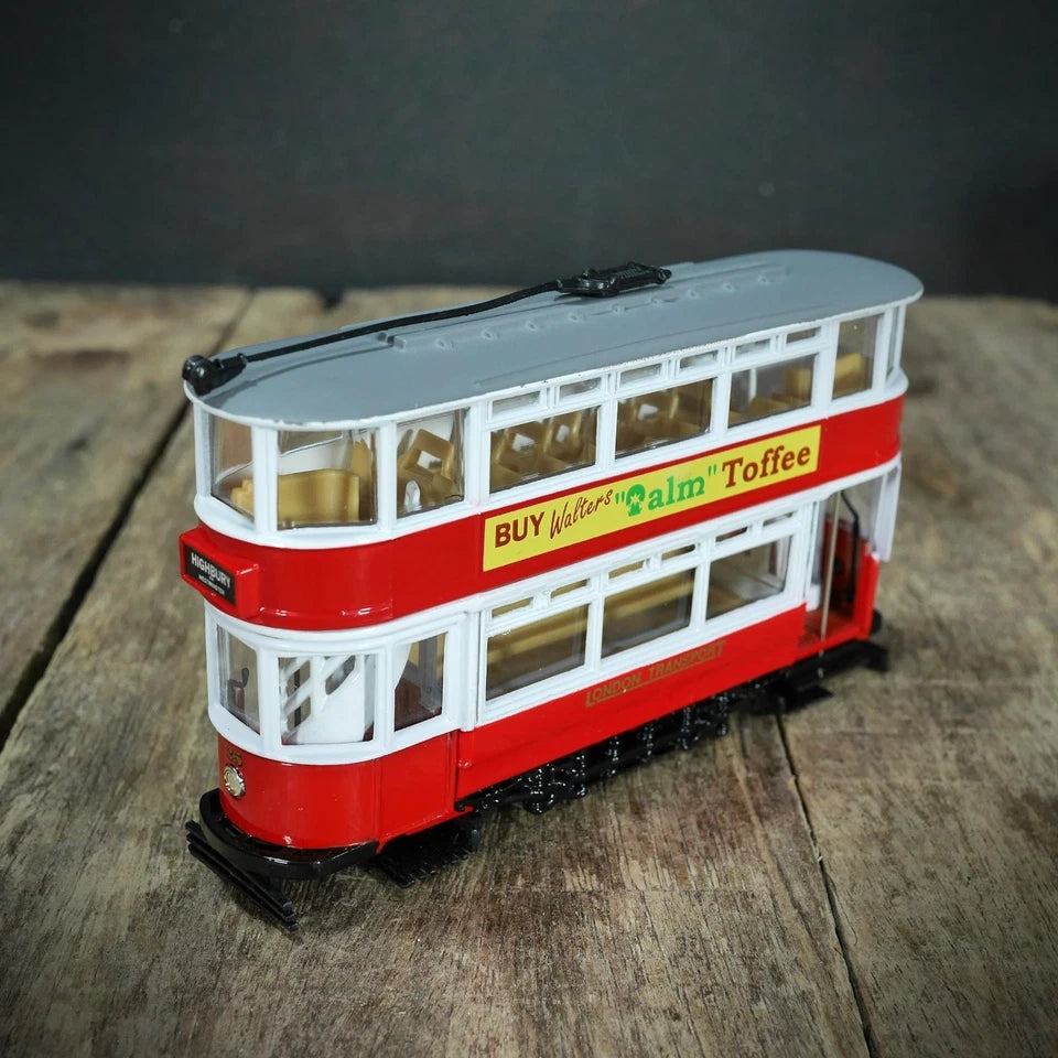 Corgi Fully Closed Tram, London Transport, Boxed, Palm Toffee Livery