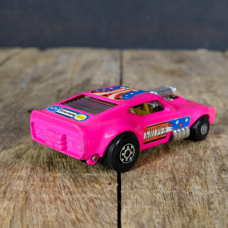 Original Vintage Matchbox Speed Kings K-38 Gus's Gulper Mustang Dragster, No Box