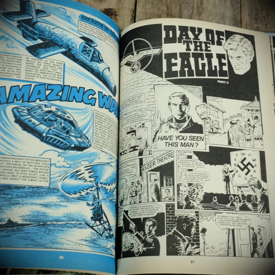 Battle Picture Weekly Annual 1980, Vintage British Fleetway Comic Hardcover