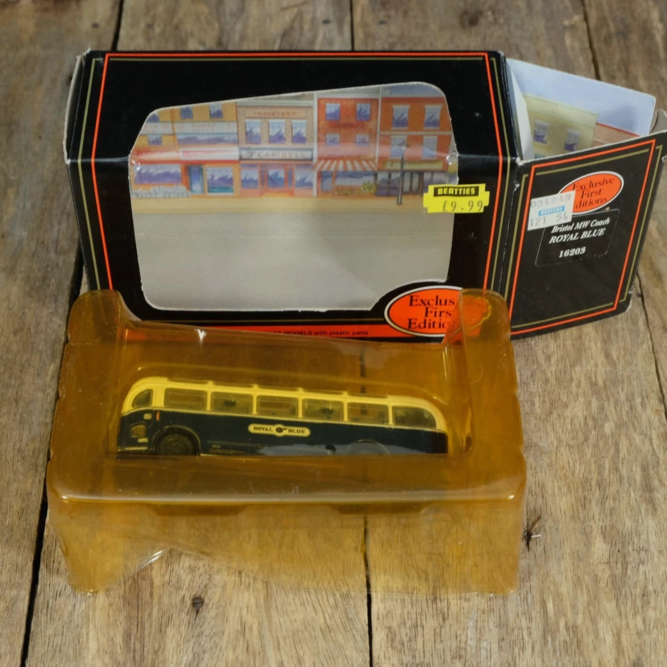 EFE Bus, Bristol MW Coach, Royal Blue, Plymouth/Exeter, Boxed