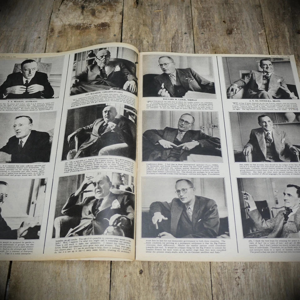 Picture Post 5 October 1946 Hoxton Garden-Francis Reiss, Fashion Show