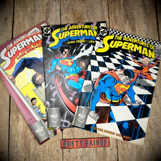 Comic Bundle, DC The Adventures of Superman #439-440-441