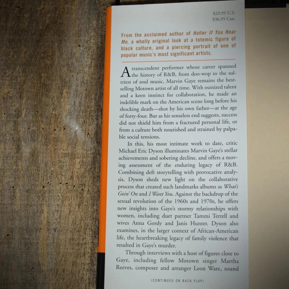 Mercy, Mercy Me, Marvin Gaye Biography, M E Dyson, Soul Music Hardback