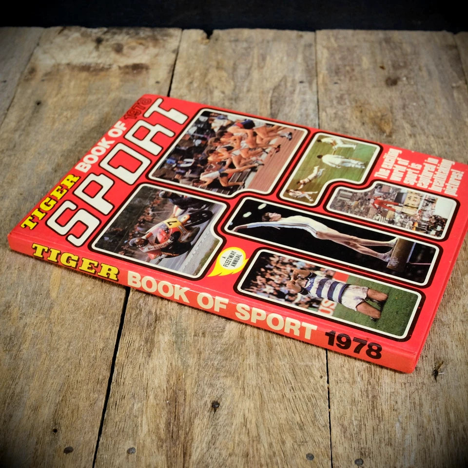 Tiger Book of Sport Annual 1978, RAC Rally, Football, Drag Racing, Tennis Etc.