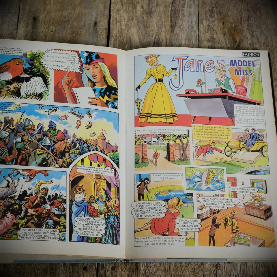 Diana for Girls Annual 1966, Hardcover, Fashion, Jane Model Miss, Ponies, Ballet