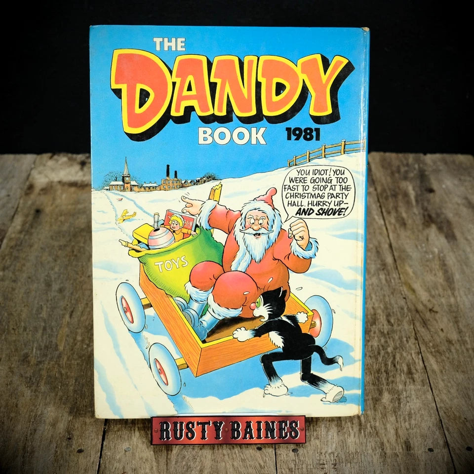 Dandy Annual 1981, Vintage British D C Thomson Comic Hardcover