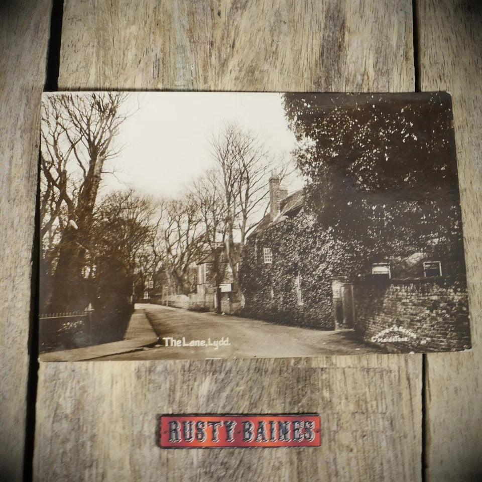 Postcard, Lydd Kent, The Lane, Real Photo Cooper's Series