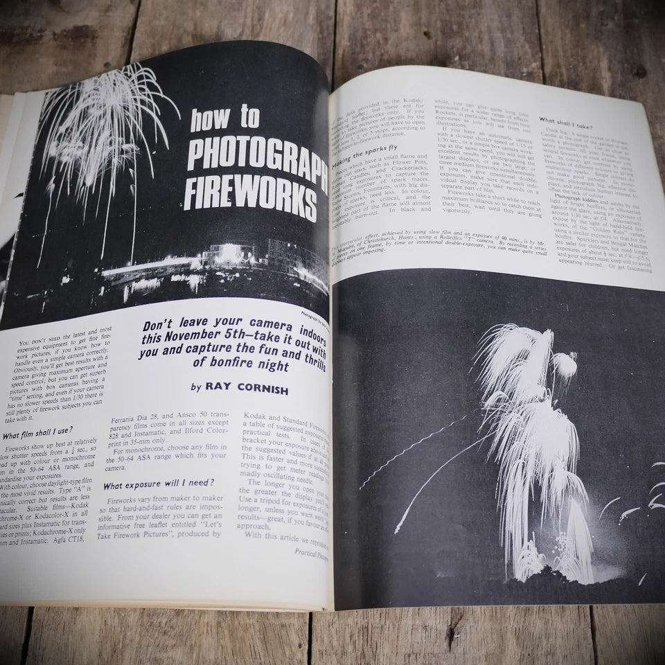 Vintage Practical Photography Magazine November 1965