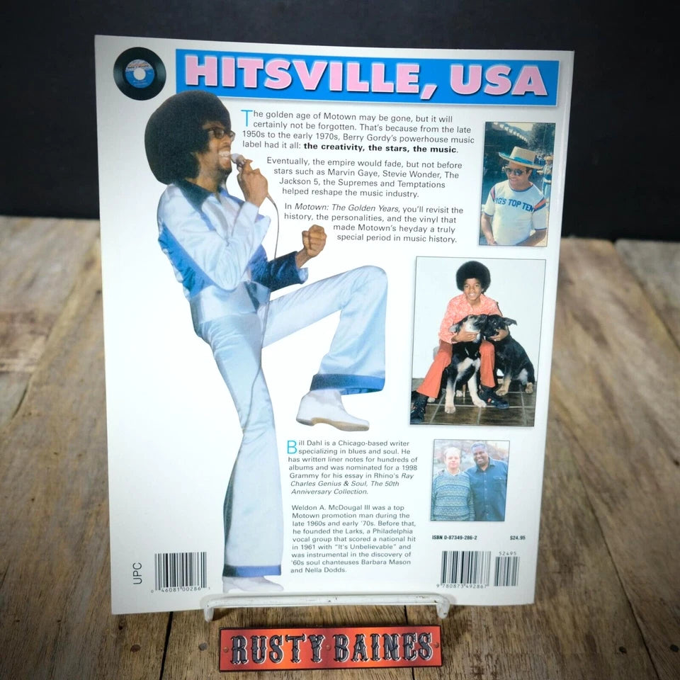 Motown The Golden Years, Bill Dahl, Large Softcover 2001