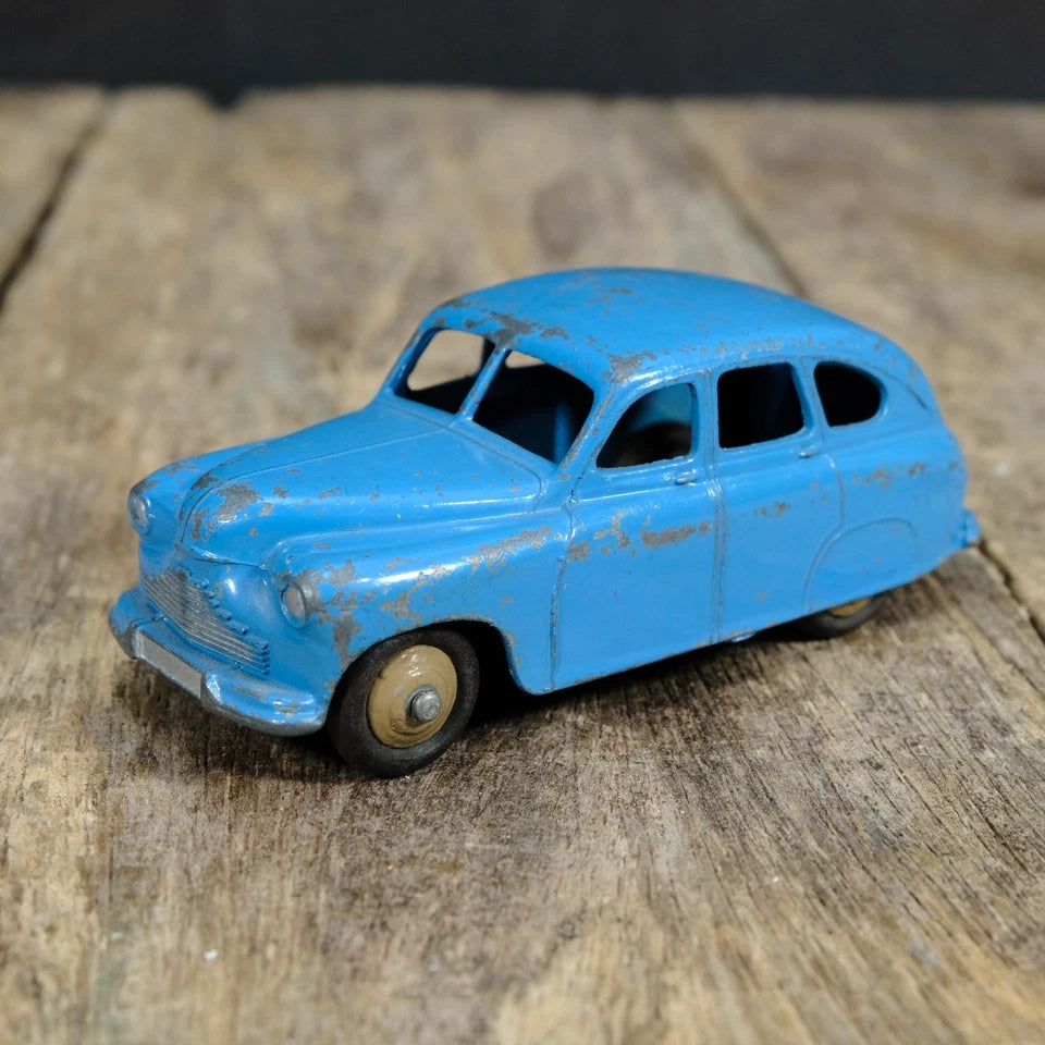 Original Vintage Dinky Diecast Car, Standard Vanguard, Blue, No Box