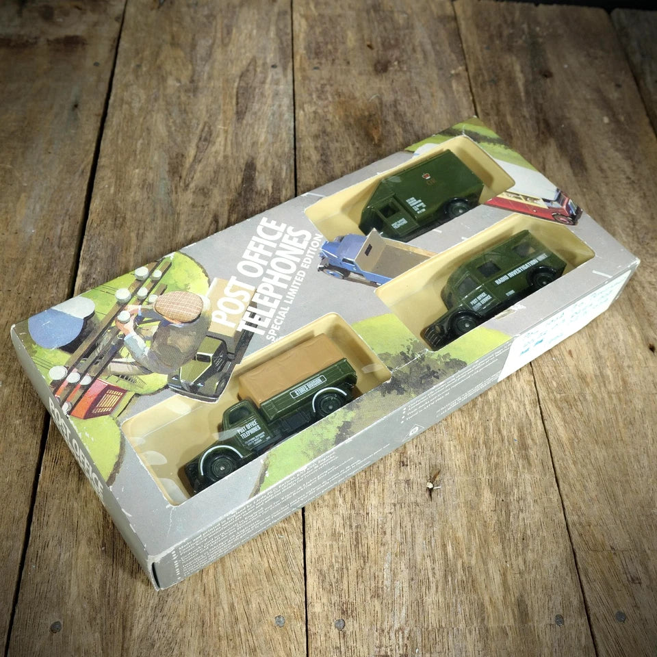 LLedo Post Office Telephone Vehicles Triple Collector Limited Edition Set, Boxed