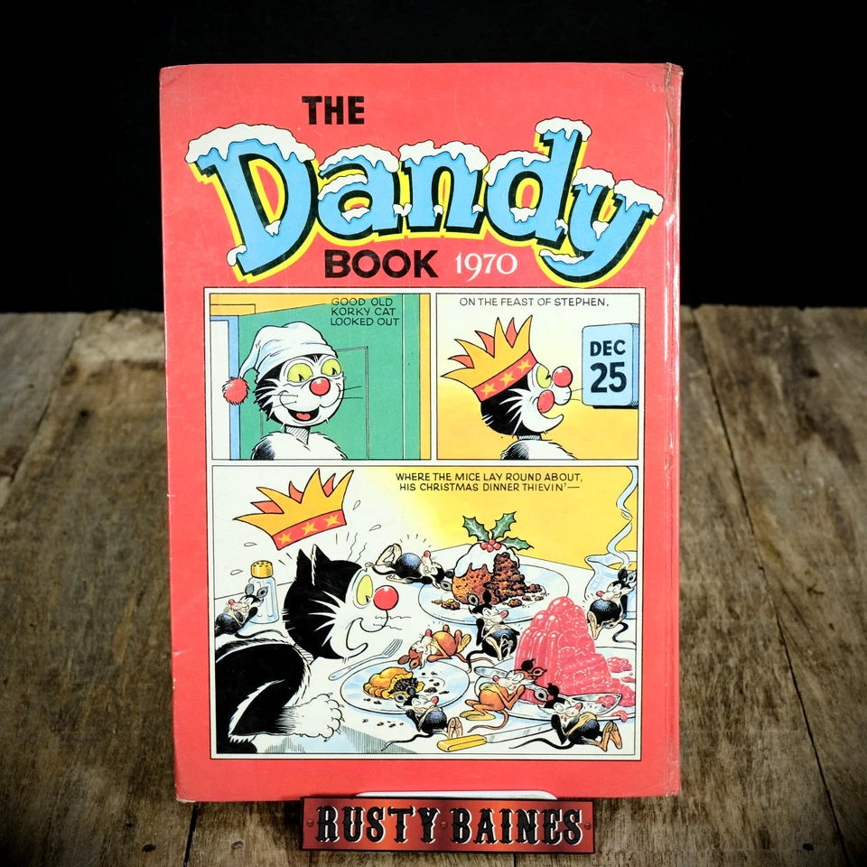 Dandy Annual 1970, Vintage British D C Thomson Comic Hardcover