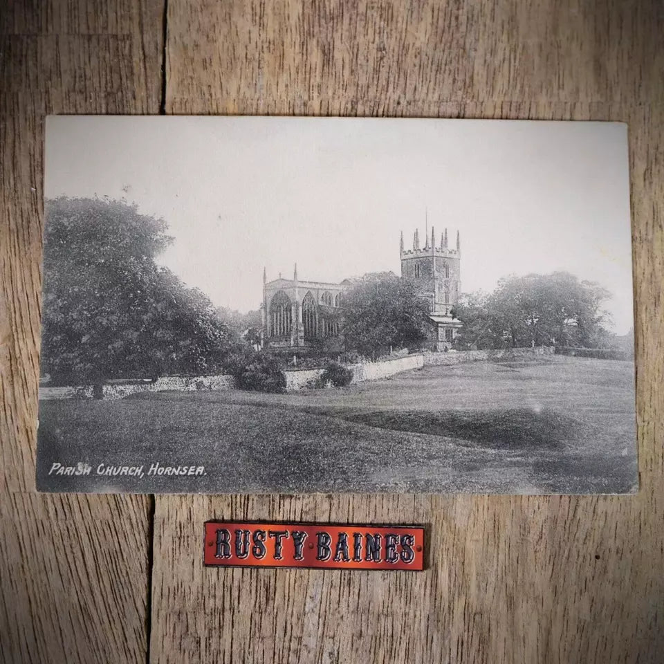 Postcard, Hornsea Parish Church, Early 1900s