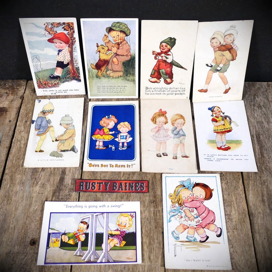 Postcard Bundle, Children's Art/Comic Greetings