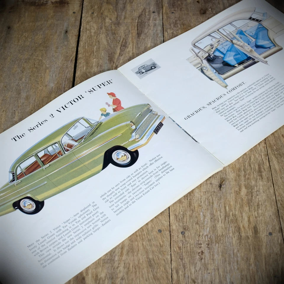Vintage Car Brochure, Vauxhall Victor Series 2 Mk2 (F Series) V1170