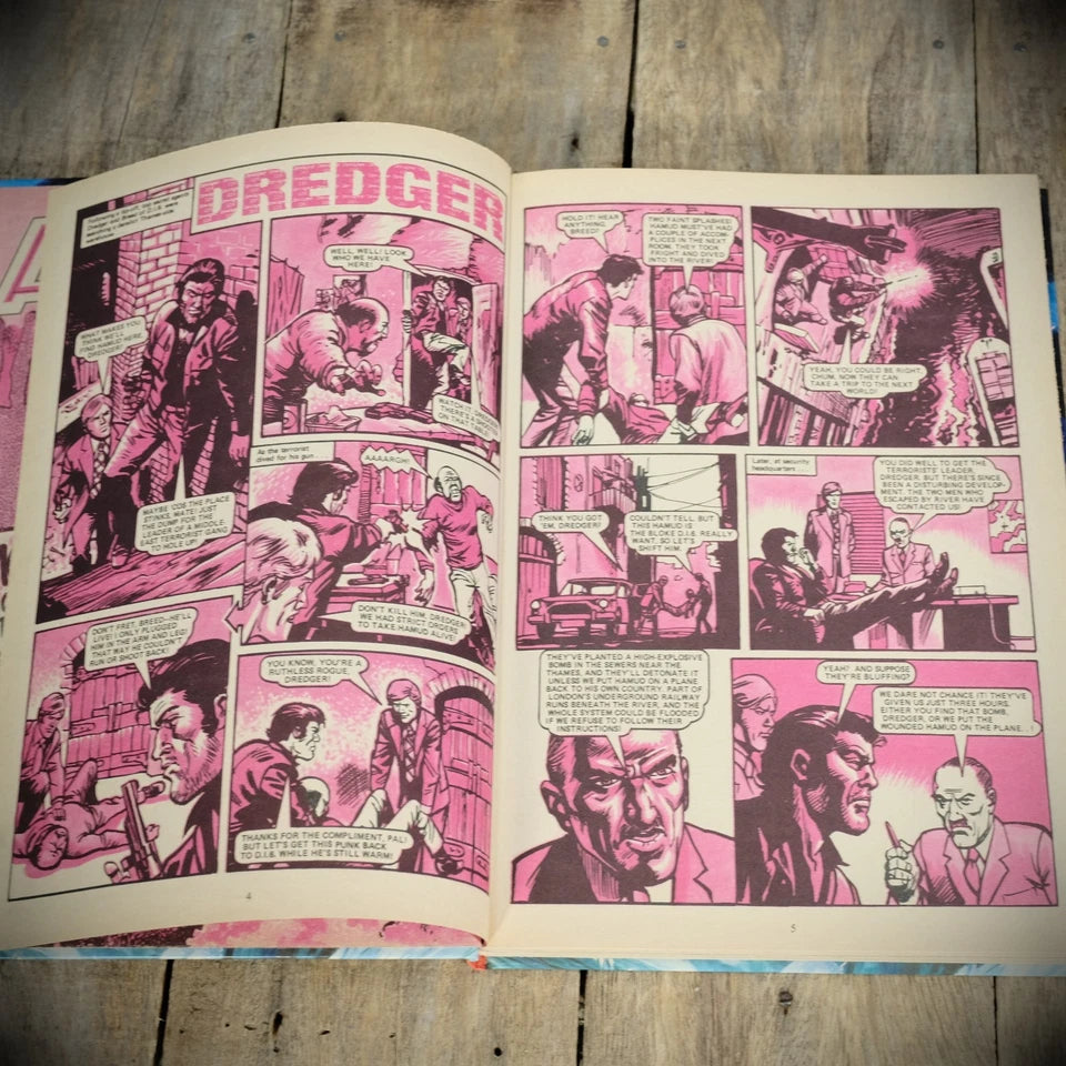 Action Annual 1979, Vintage British Comic Hardcover